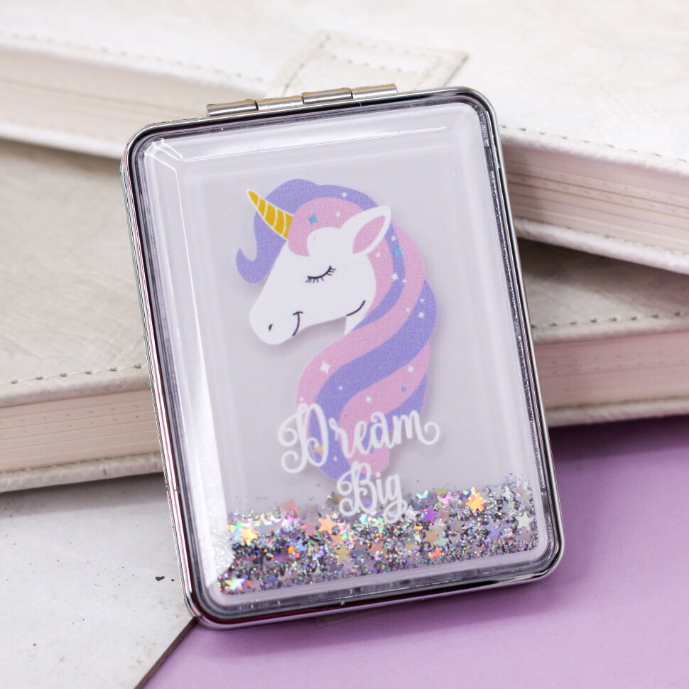Зеркало "Sparkles unicorn", white