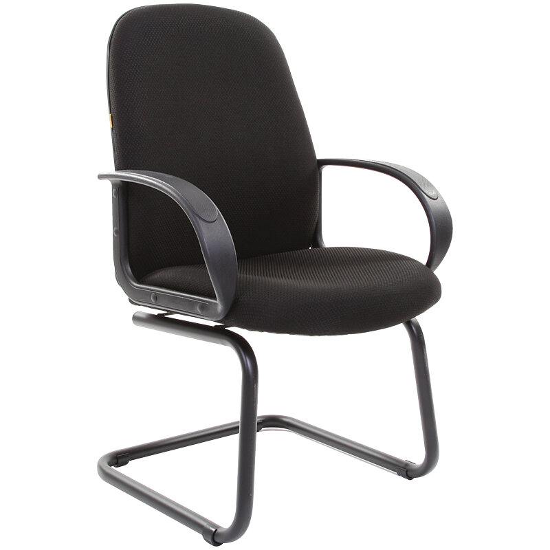 Конференц-кресло "Chairman 279 V" металл, ткань JP чёрная Тайпит 1176929