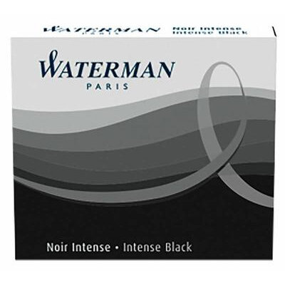 Чернила в картридже З/ч. Waterman Ink cartridge Intl Black(6шт в упак.) (s0110940)