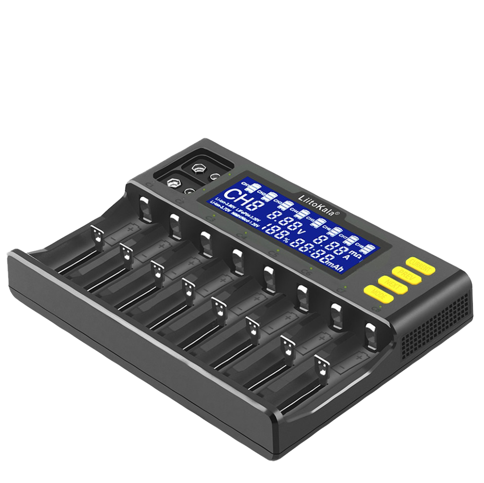 Зарядное устройство LiitoKala Lii-S8 3.7V NiMH 1.2V Li-FePO4