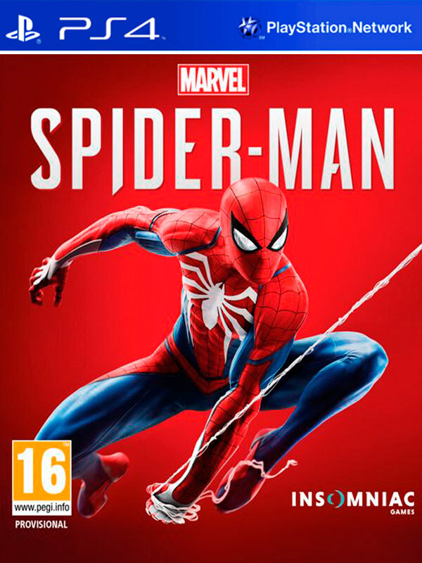 PlayStation Игра Spider-Man (2018) (русская версия) (PS4)
