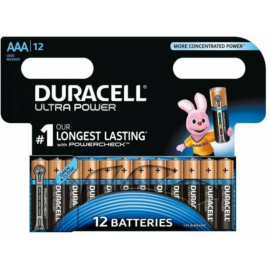 Батарейка Duracell Ultra Power (AAA, 12 шт)