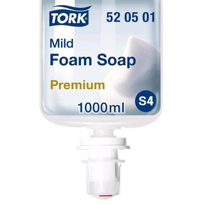 Мыло Tork Premium S4 пена 1л жемчужное сменный картридж (520501) 520501 .