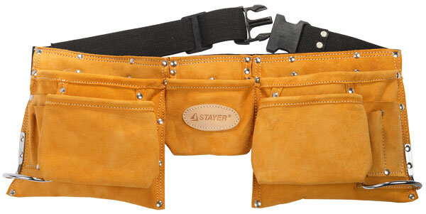 Пояс Stayer Professional для инструментов кожаный 38520