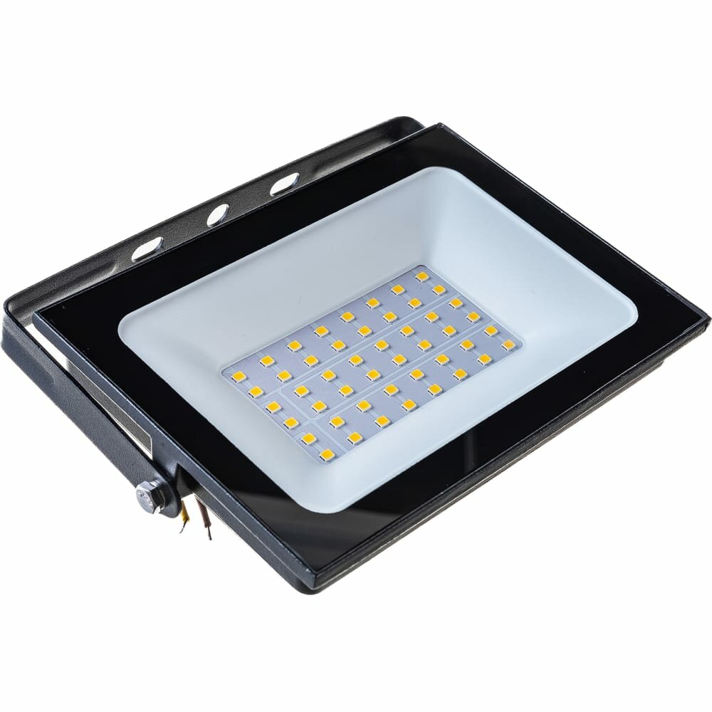 фото Uniel прожектор светодиодный 50W/4000K IP65 200-250В BLACK ULF-F21 UL-00007960