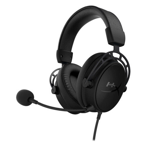 Гарнитура игровая HYPERX Cloud Alpha S Blackout, для компьютера и игровых консолей, мониторные, черный [4p5l2aa]