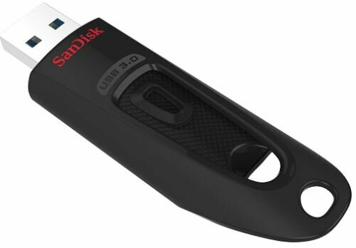 Накопитель USB 3.0 64GB SanDisk Ultra SDCZ48-064G-U46 черный