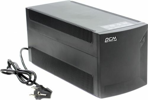 Источник бесперебойного питания Powercom RPT-1025AP 295838 Raptor, Offline, 1025VA/615W, Tower, IEC, USB