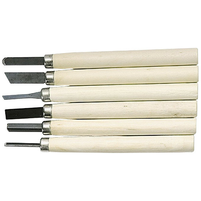 фото Набор резцов sparta по дереву 6шт