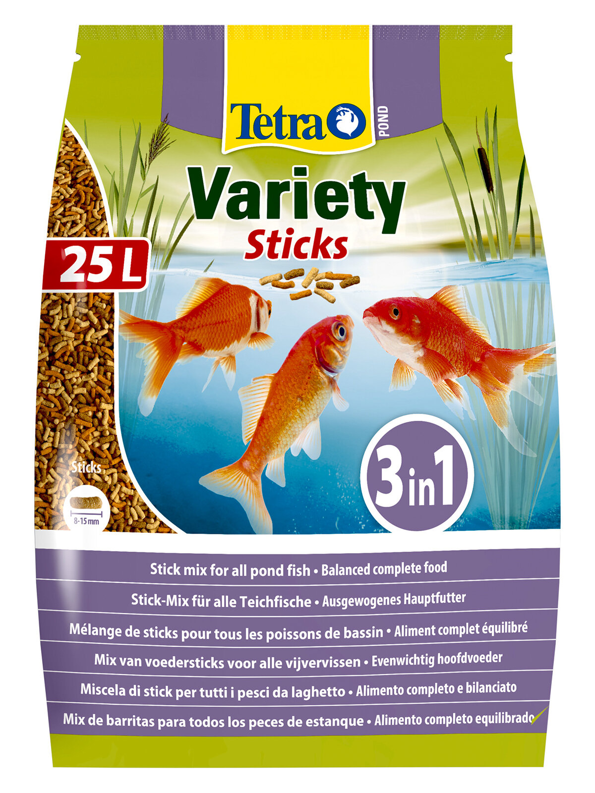 Tetra Pond Variety Sticks     (3  ) 25 