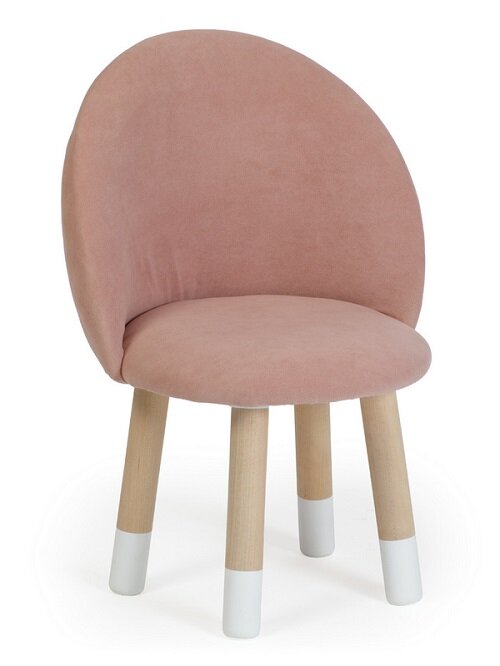 Стул-кресло Тутси (пыльно-розовый) 34х54х59 см 1-332-2022
