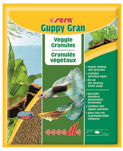 Sera корм для гуппи Guppy gran, пакетик, 10 г