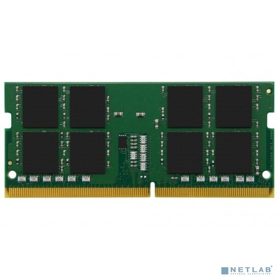 Kingston Модуль памяти Kingston DDR4 SODIMM 8GB KVR32S22S8/8 PC4-25600, 3200MHz, CL22 комбинированная расцветка