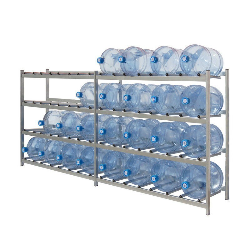 Стеллаж для бутиллированной воды KD_Бомис-32 на 32 тары - фотография № 3