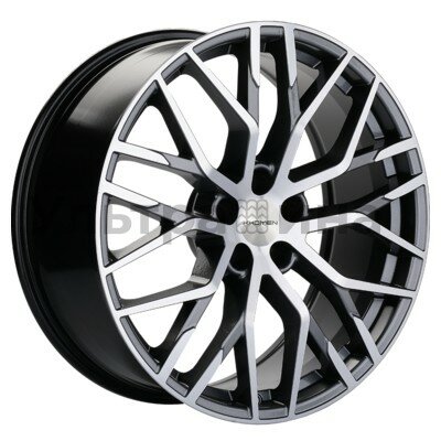 Khomen Wheels KHW2005 (Audi/VW) Gray-FP 8.5x20/5x112 ET30 D66.5