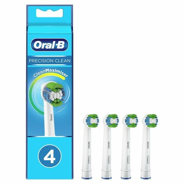 Насадки сменные Oral-B/Орал-Би для электрической зубной щетки Precision Clean CleanMaximiser EB20RB 4 шт.