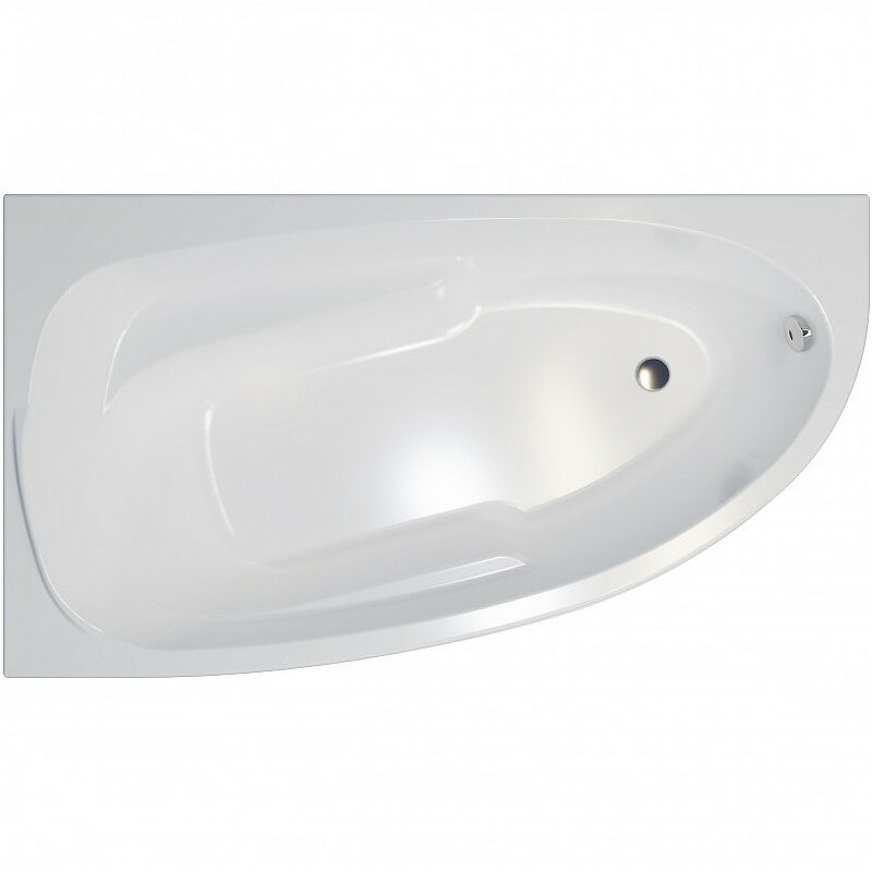Акриловая ванна Triton 1ACReal Мадрид 150х95 R Щ0000045644 без гидромассажа
