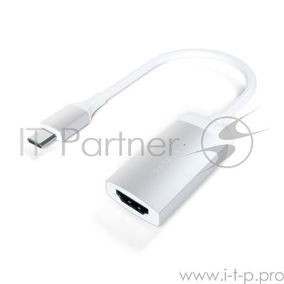 Переходник Satechi Aluminum Type-C to Hdmi Adapter 4K 60Hz Silver St-tc4kh .