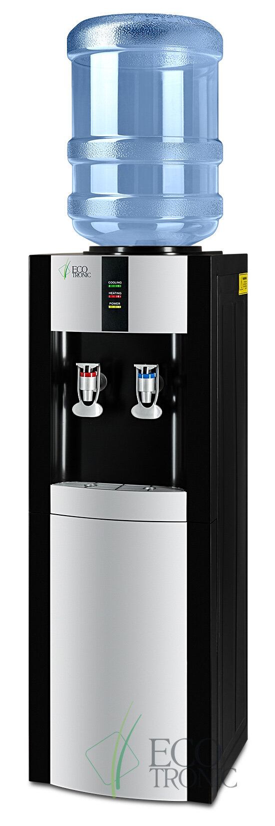 Кулер для воды Ecotronic H1-LF Black напольный с холодильником