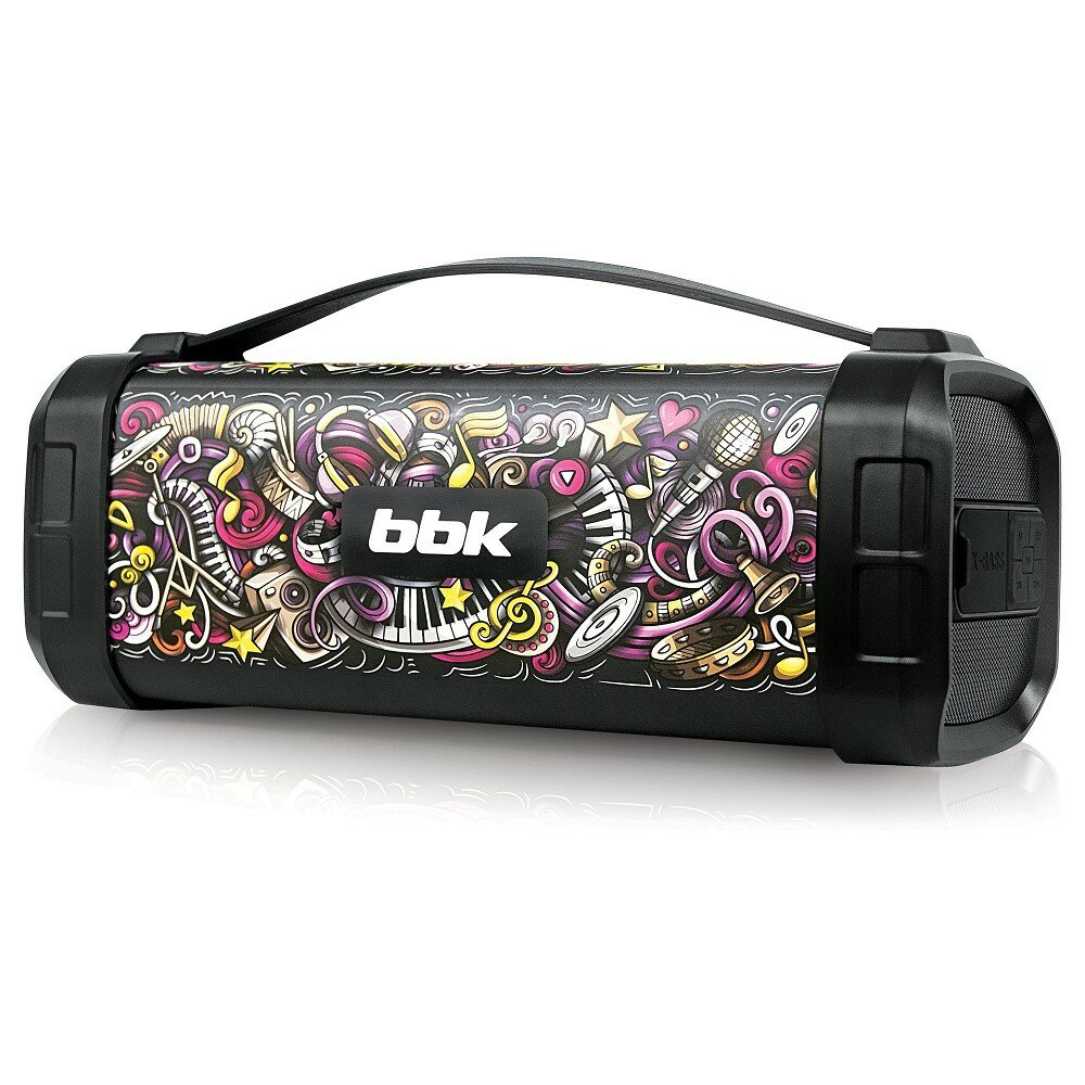 Bbk Музыкальная система BTA604 B GT black 20Вт, Bluetooth, AUX IN, USB2.0, FM BTA604 B GT