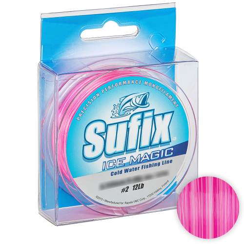 Sufix Ice Magic 50. 0,155 . WHITE-PINK