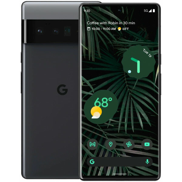 Google Pixel 6 Pro 12/128 ГБ, stormy black, stormy black