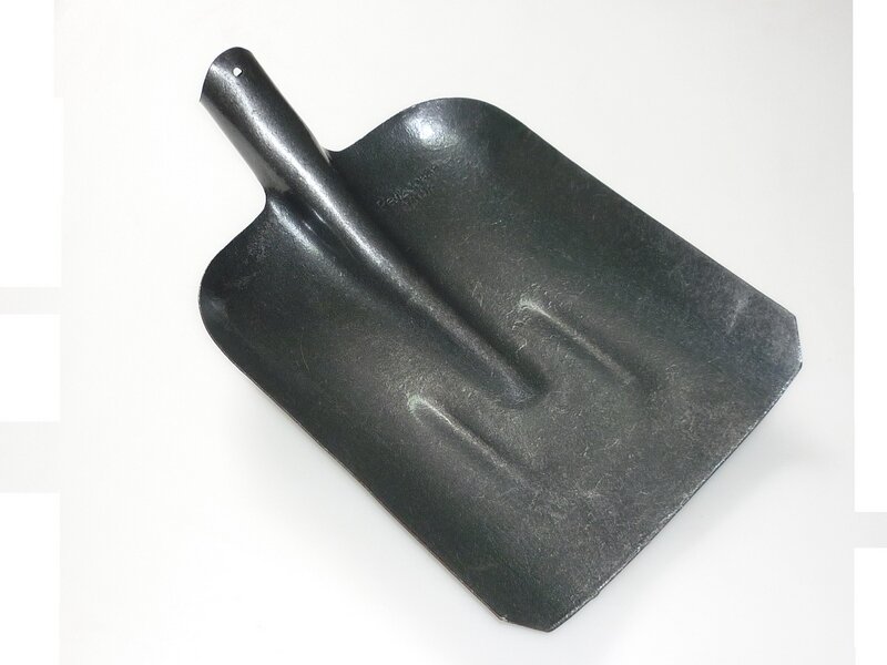 Лопата Совковая, рельсовая сталь, округлая, 700 гр.