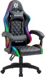 Кресло геймерское Defender Energy Черный RGB