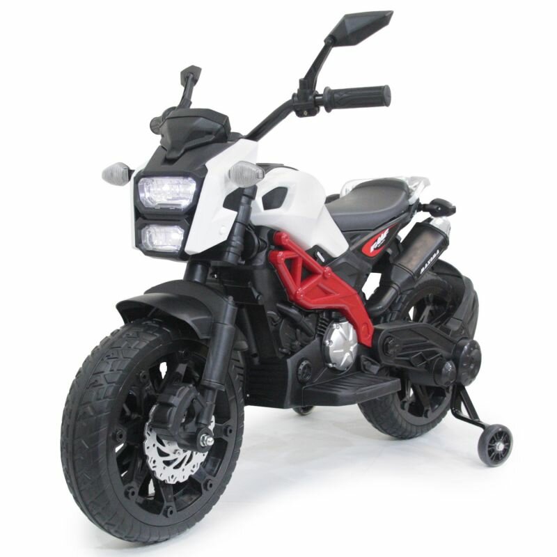 Электромобили квадроциклы и мотоциклы FUTAI Детский электромотоцикл Harley Davidson - DLS01-WHITE-RED