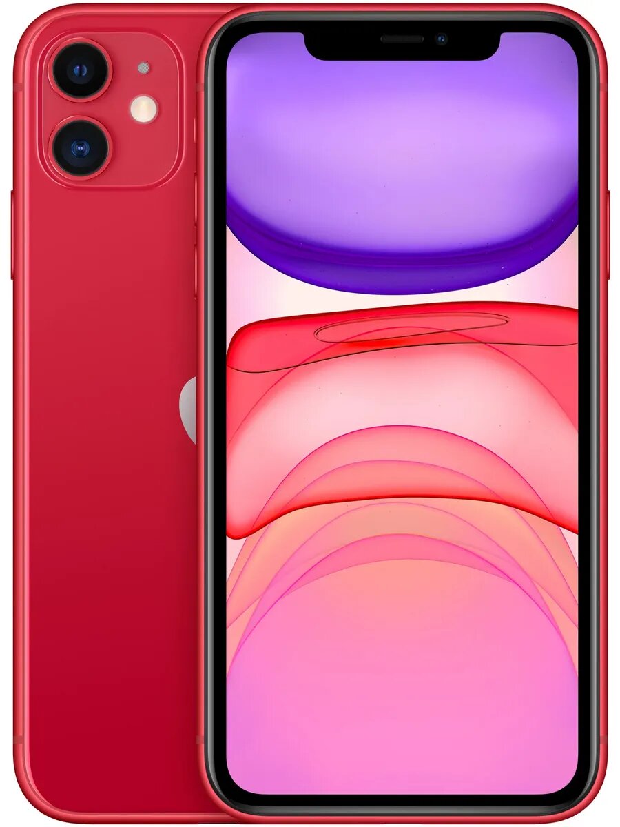 Смартфон iPhone 11 256 ГБ красный