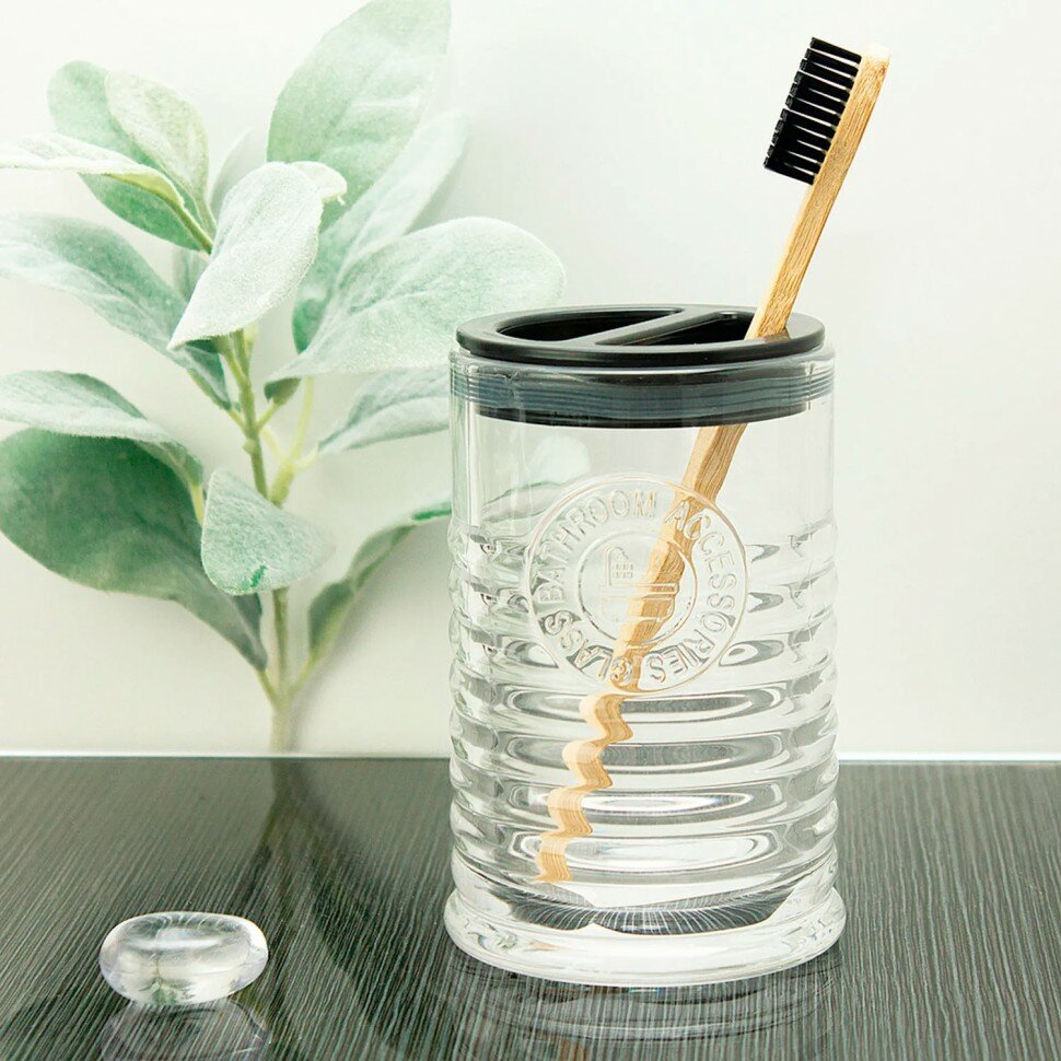 фото Стакан для зубных щеток стекло Vanessa SI37150