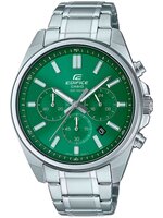 Наручные часы CASIO Edifice, серебряный, зеленый