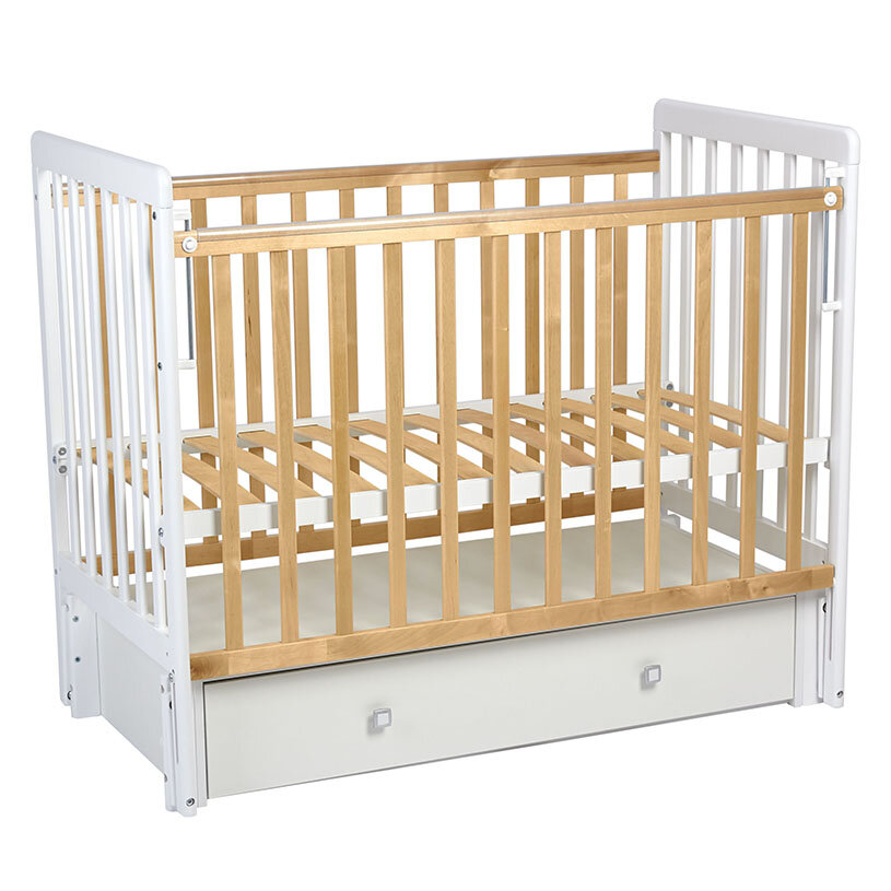 фото Кровать детская Фея 328-01 белый-натуральный