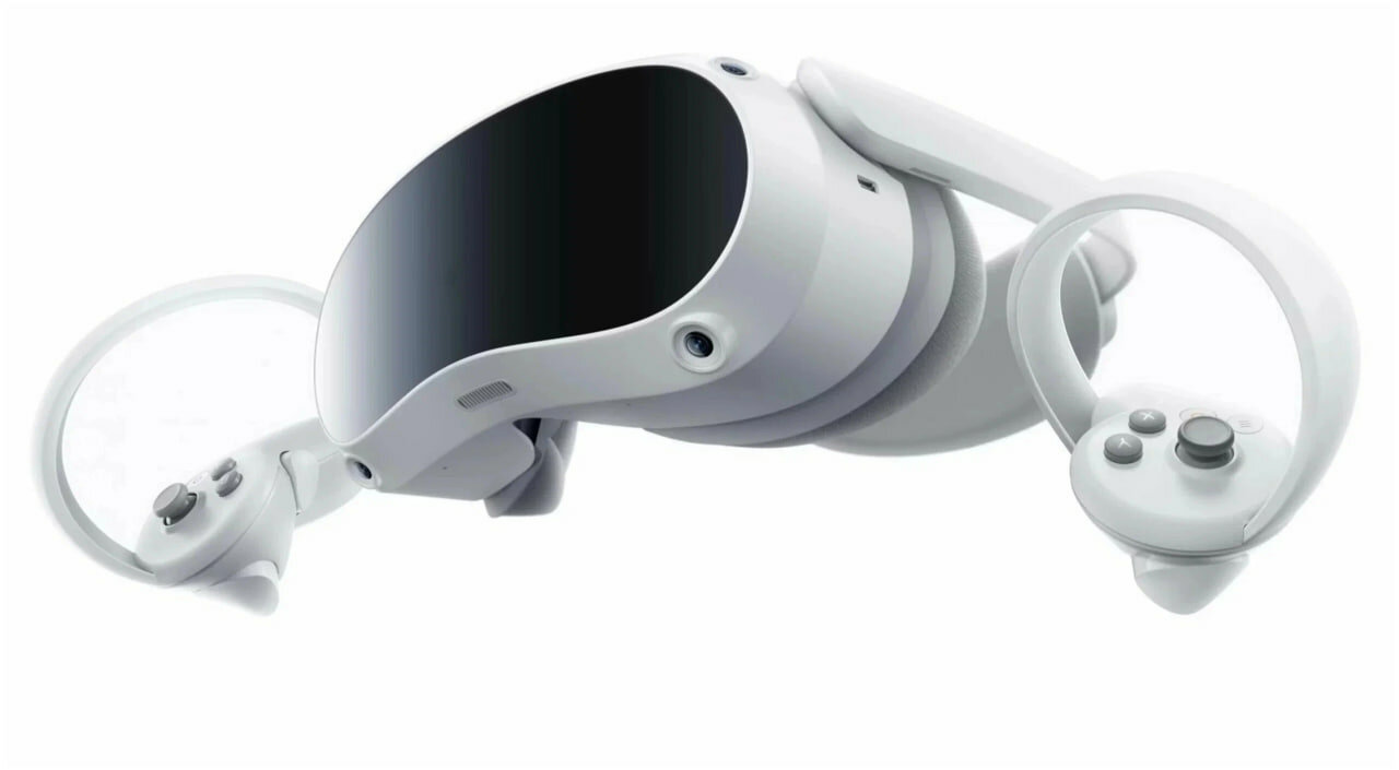 Pico Автономный VR шлем виртуальной реальности PICO 4 128 GB (Белый, 128 ГБ)