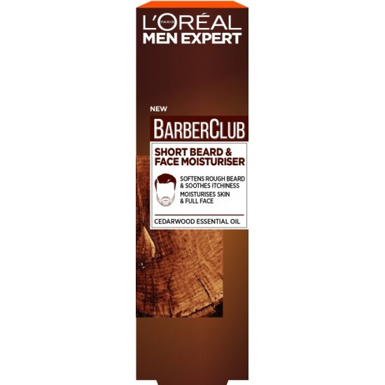 Крем-гель для короткой бороды L'OREAL PARIS Men Expert Barber Club с маслом кедрового дерева, 50 мл
