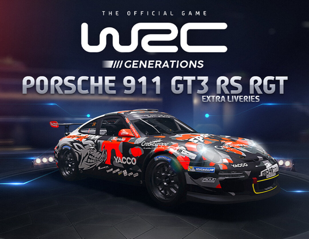 WRC Generations - Porsche 911 GT3 RS RGT Extra liveries