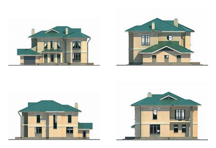 Проект дома Plans-52-48 (246 кв.м, газобетон) - фотография № 3