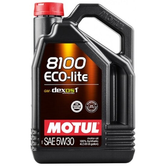   MOTUL 8100 Eco-Lite 5W-30 4  ( 104988, 107251)