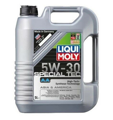 Моторное масло Liqui Moly SPECIAL TEC АА 5W-30 Синтетическое (5 л.)