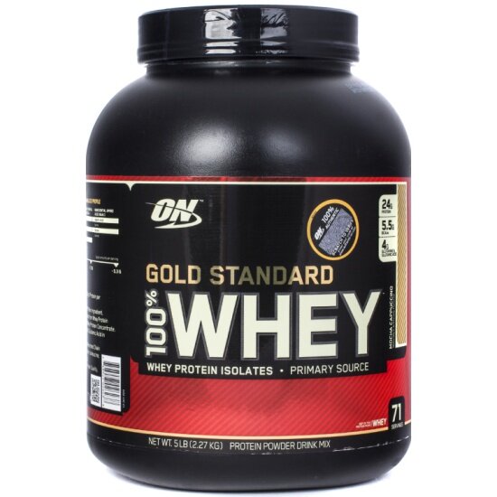 Протеин OPTIMUM NUTRITION Whey protein Gold standard 5 lb - Mocha Cappuccino