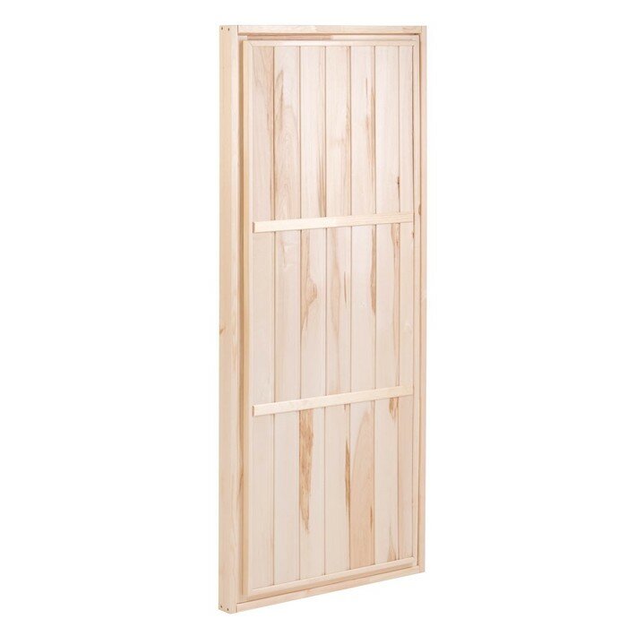 Дверь для бани и сауны "Эконом", 160×70см - фотография № 3