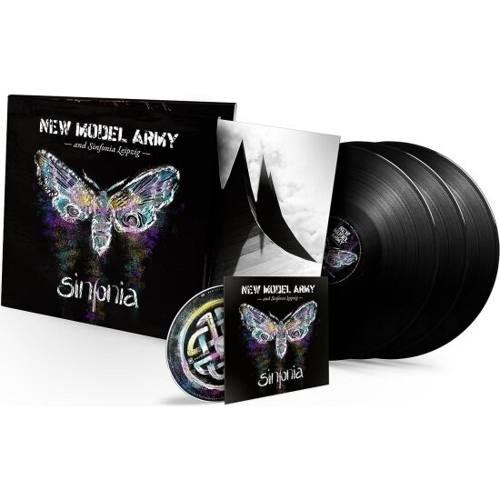 Виниловая пластинка Warner Music NEW MODEL ARMY - Sinfonia (3LP+DVD Limited Edition 20-page Booklet)