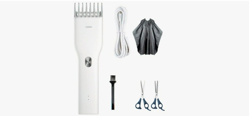 Набор для стрижки волос Enchen Boost Hair Trimmer Set White