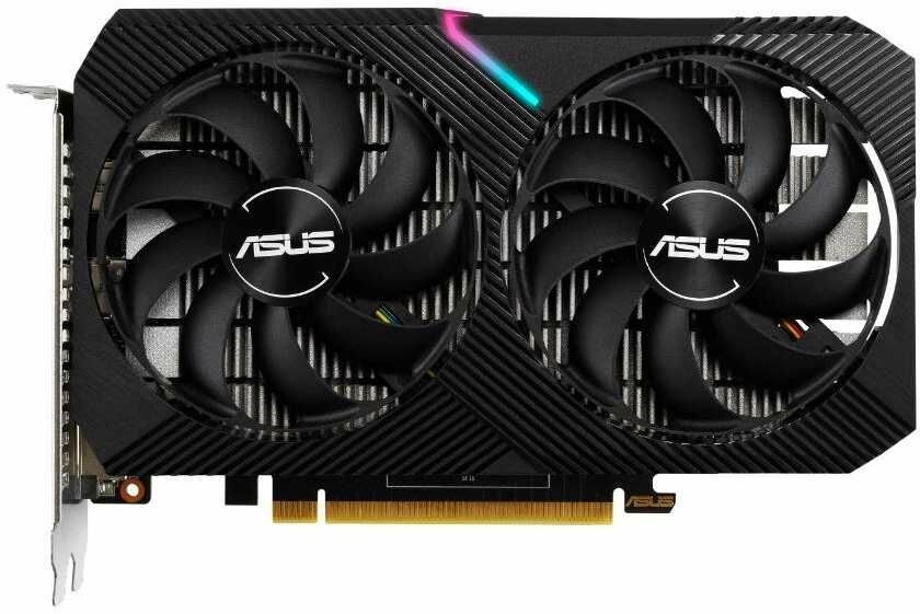 Видеокарта Asus GTX 1650 4Gb (DUAL-GTX1650-O4GD6-MINI)