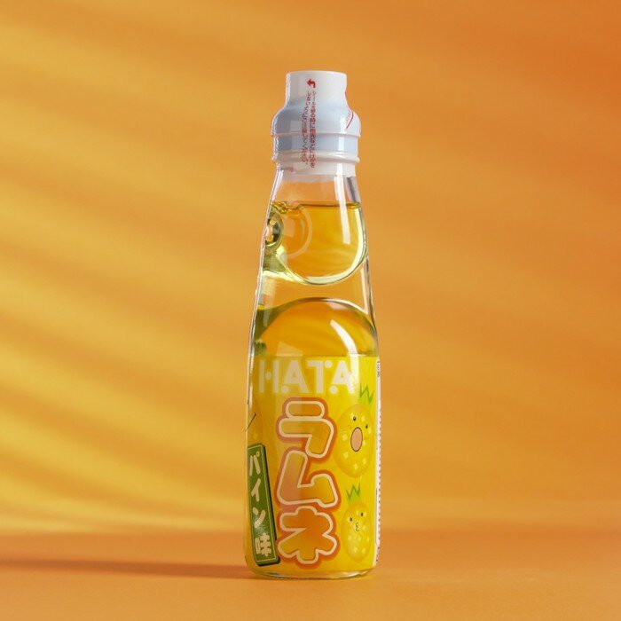 Напиток газированный Ramune со вкусом ананаса, 200 мл - фотография № 1