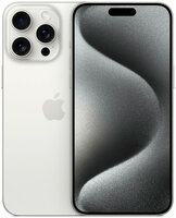 Смартфон Apple iPhone 15 Pro Max 256 ГБ, Dual: nano SIM + eSIM, белый титан