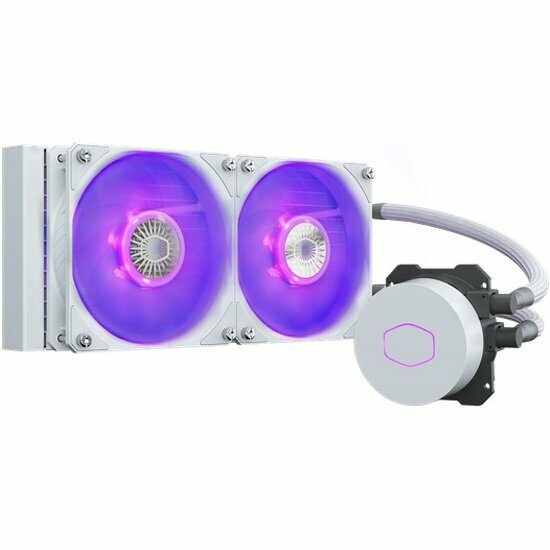 СВО для процессора Cooler Master MasterLiquid ML240L V2 RGB White Edition MLW-D24M-A18PC-RW