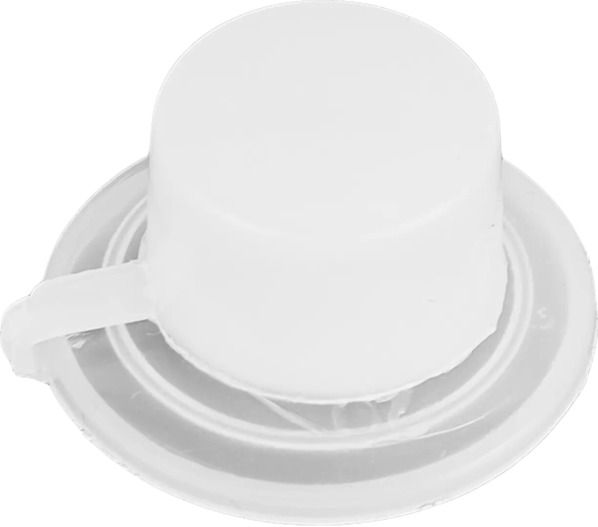 Шляпка для шиферного гвоздя 25 мм, цвет прозрачный 20 шт. - фотография № 1