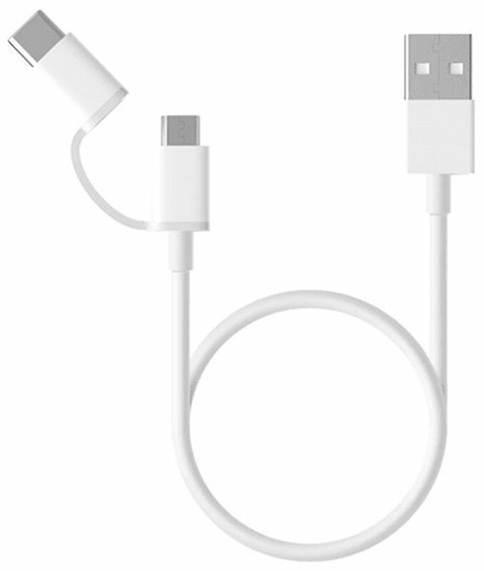  Xiaomi Mi 2-in-1 USB Cable MicroUSB to Type C 100 SJX02ZM (SJV4082TY)