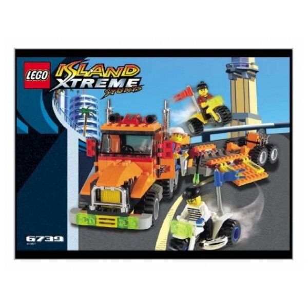 Lego Конструктор LEGO Island Xtreme Stunts 6739 Грузовик для перевозки мотоциклов